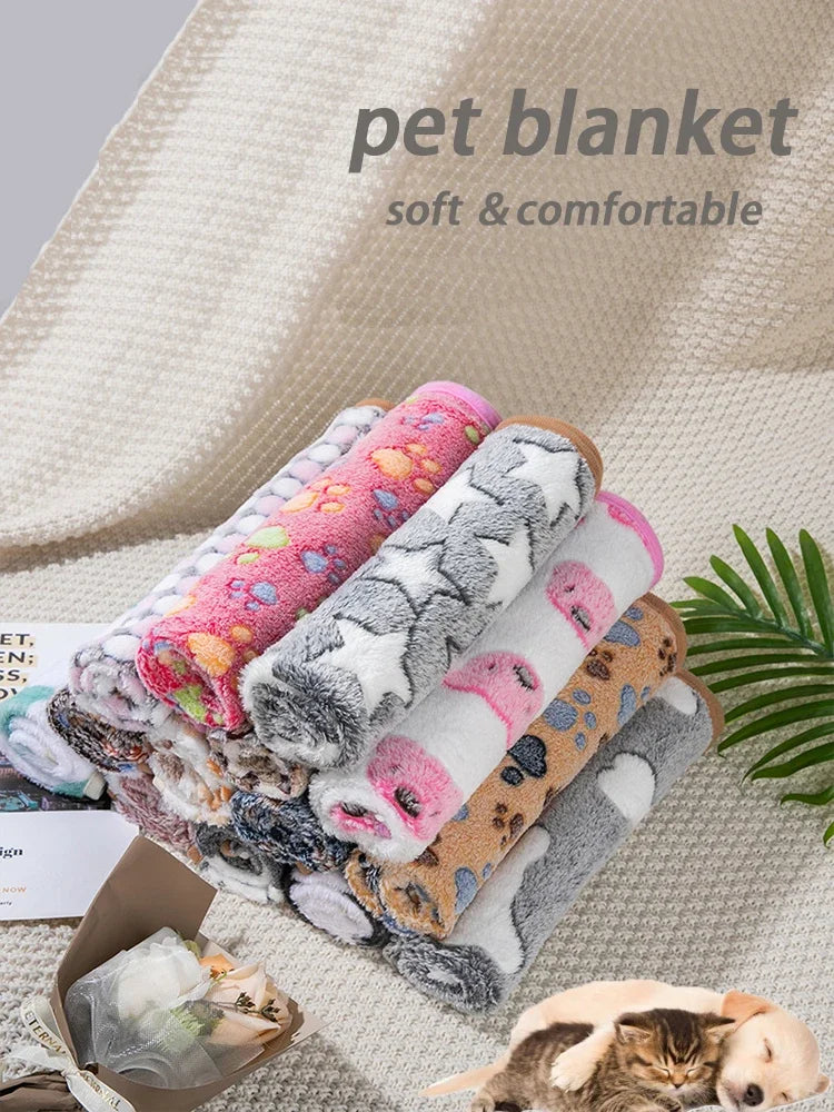 Soft Fluffy Pet Blanket – Sherpa