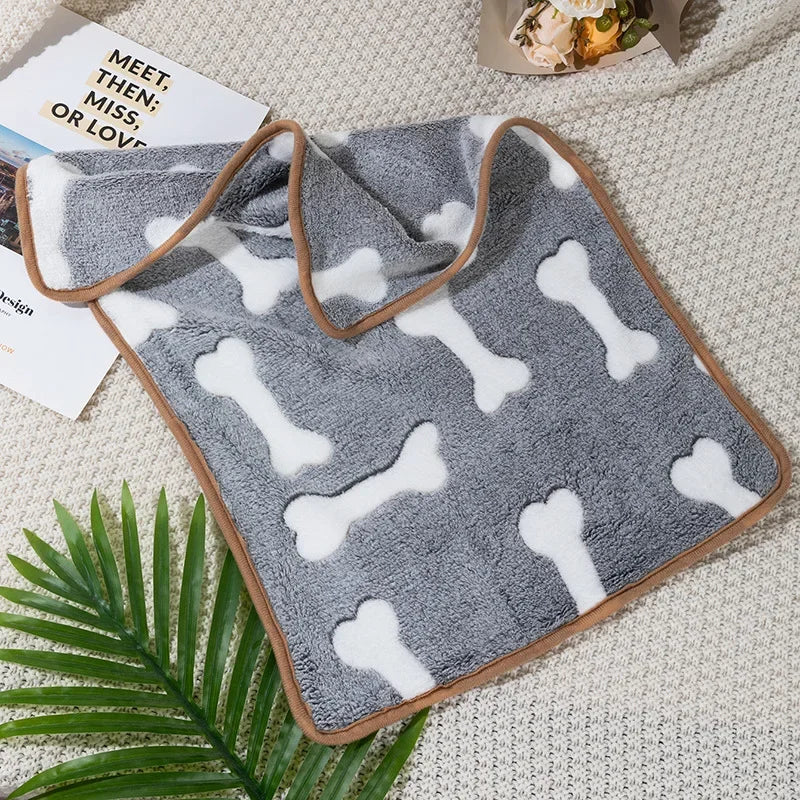 Soft Fluffy Pet Blanket – Sherpa