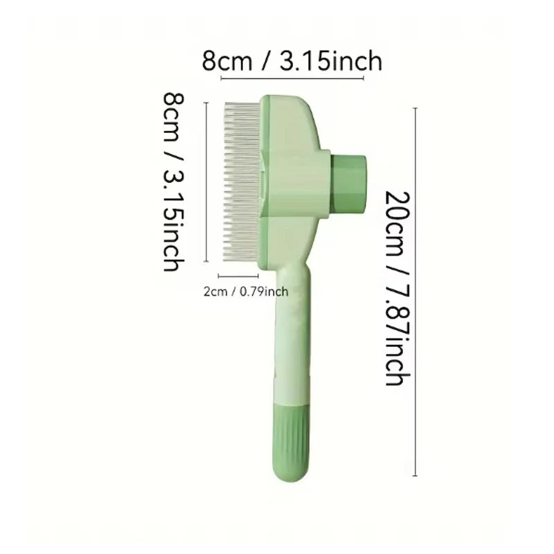 Dual-Function Grooming Comb for Cats