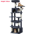 Premium Multi-Level Cat Tower with Hammock