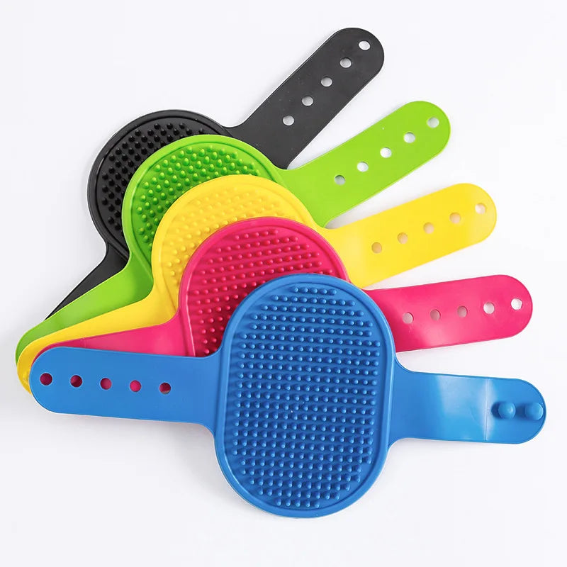 Soft Rubber Grooming & Bath Brush