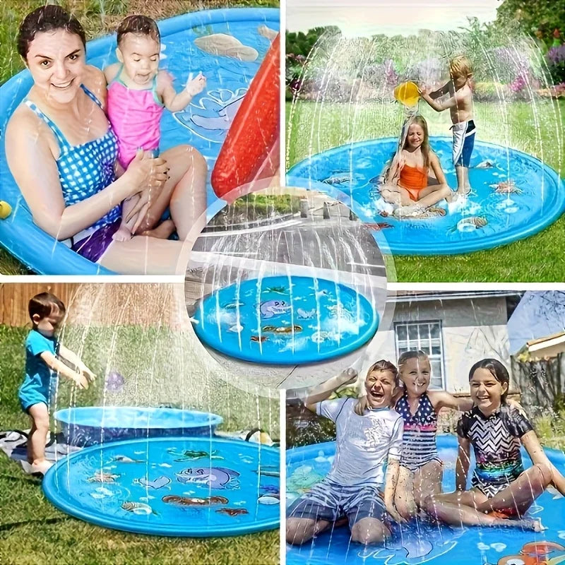 Pet Splash Pad – Outdoor Water Sprinkler