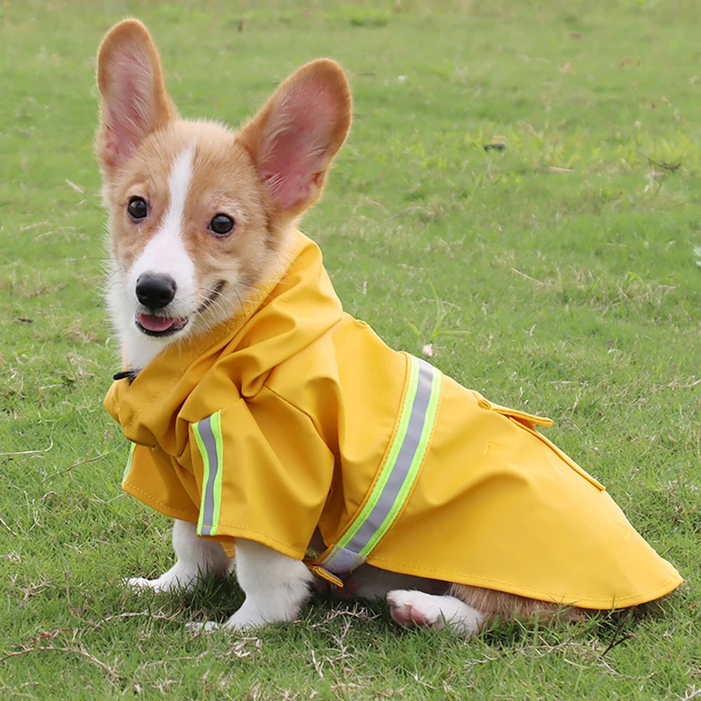 Large Dog Raincoat – Full Coverage