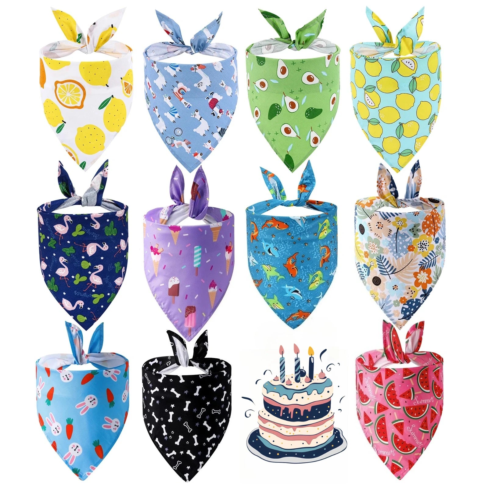 Summer Fruit Pet Bandana