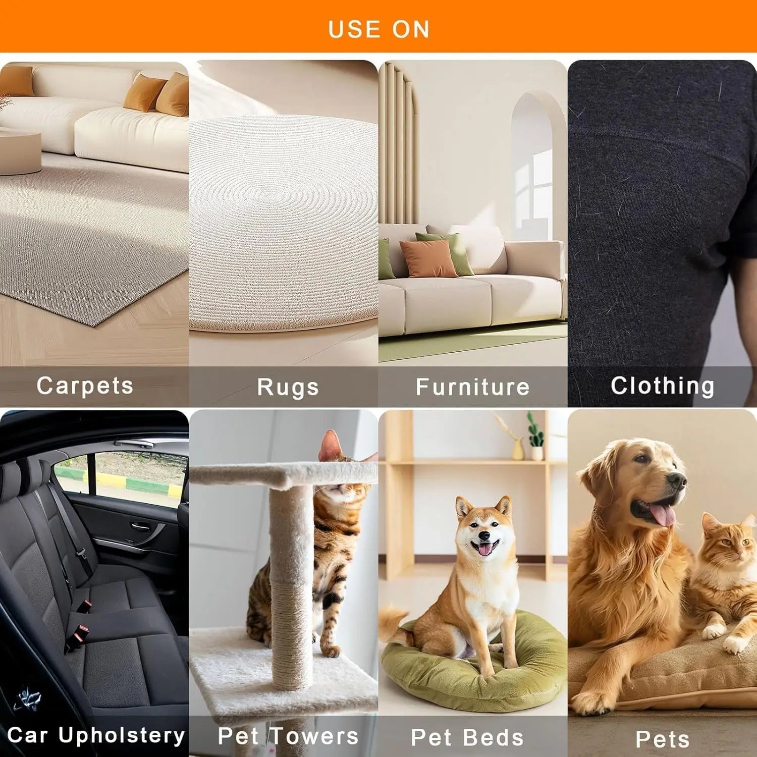 Electrostatic Pet Hair Removal Gloves