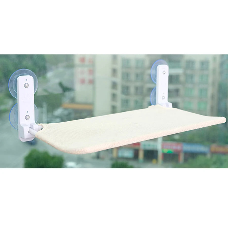 Foldable Window Cat Hammock – Suction Cups