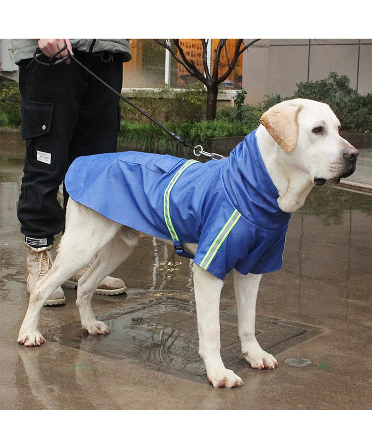 Large Dog Raincoat – Full Coverage