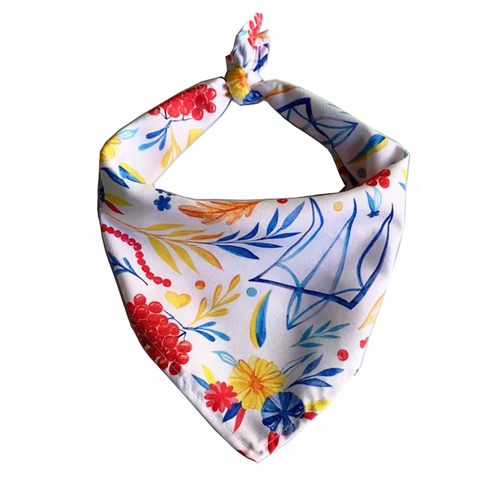 Adjustable Pet Bandana – Soft Cotton