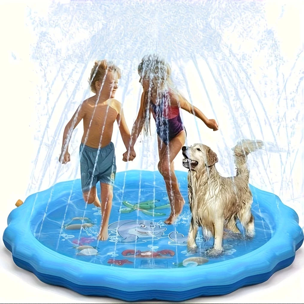 Pet Splash Pad – Outdoor Water Sprinkler
