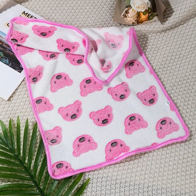 Soft Fluffy Pet Blanket – Sherpa