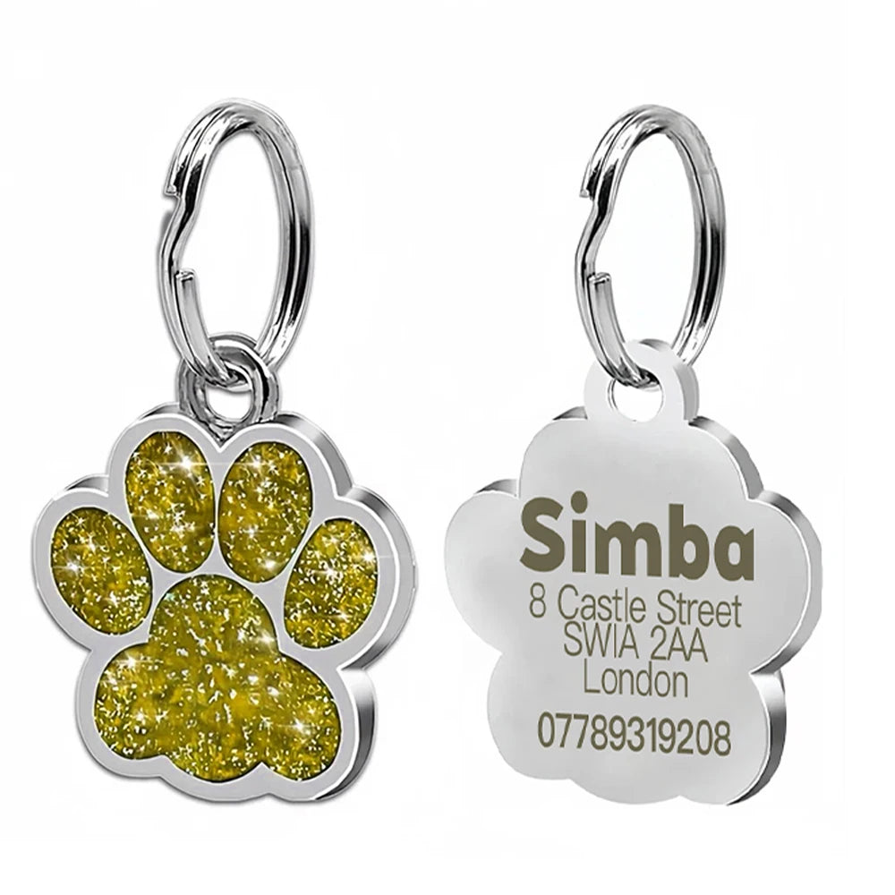 Custom Engraved Pet ID Tag