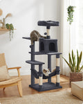Feandrea Cat Tower 143 cm – 4 Scratching Posts