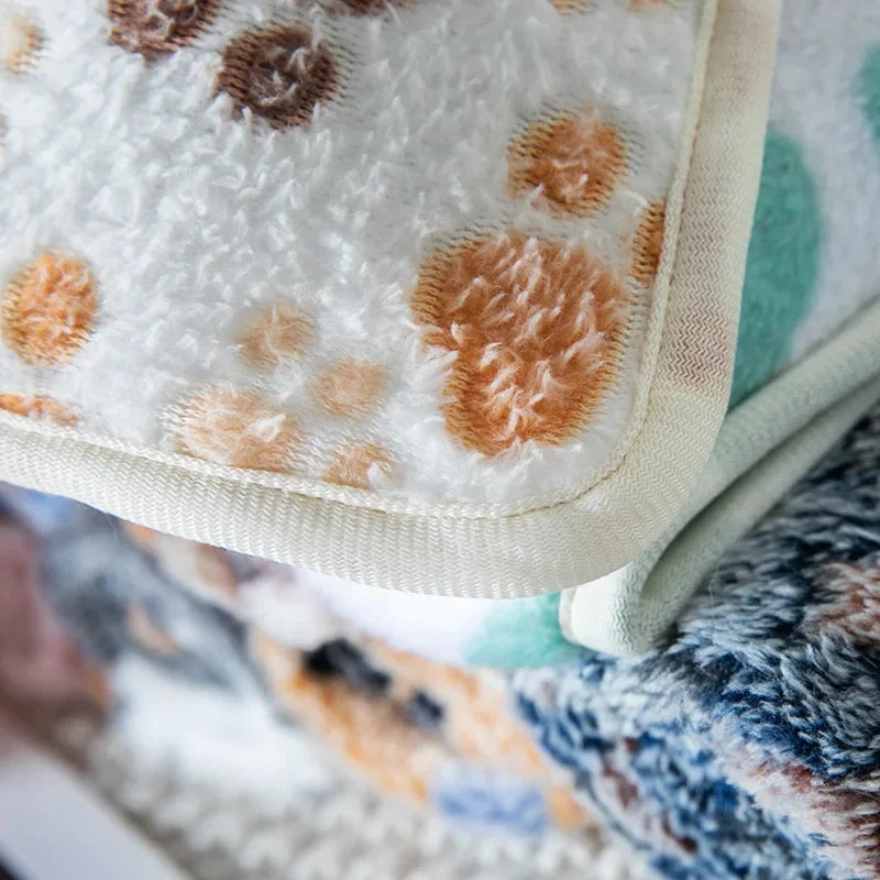 Soft Fluffy Pet Blanket – Sherpa