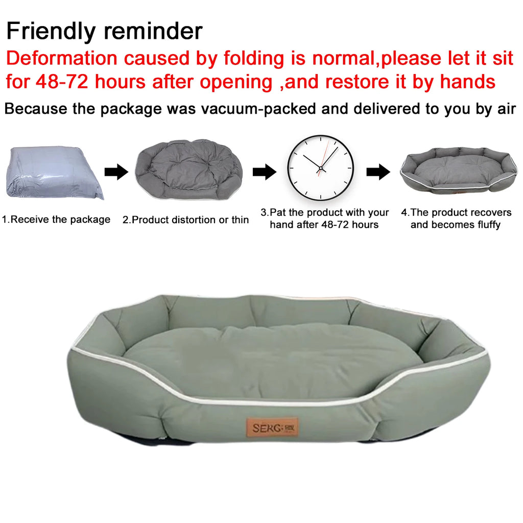 All-Season Reversible Pet Bed