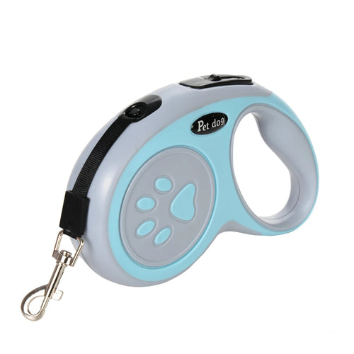 Auto-Retractable Nylon Dog Leash – 3m/5m