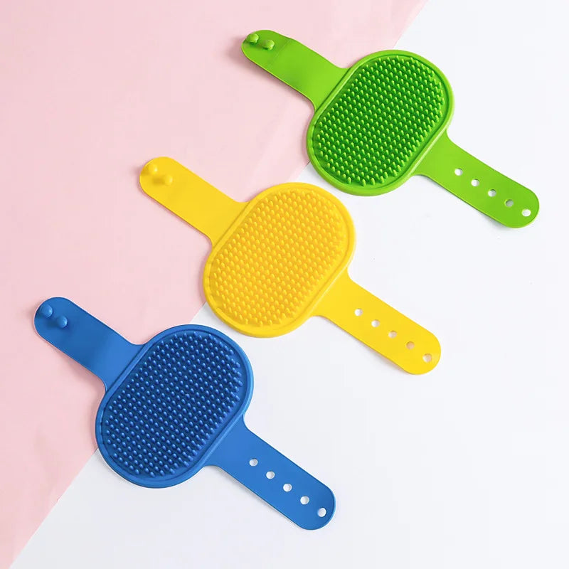 Soft Rubber Grooming & Bath Brush