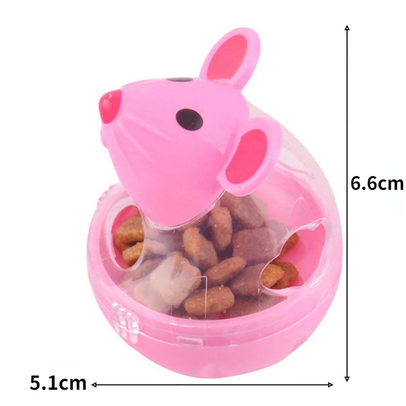 Mouse Food Dispenser Ball – Cat Enrichment Toy