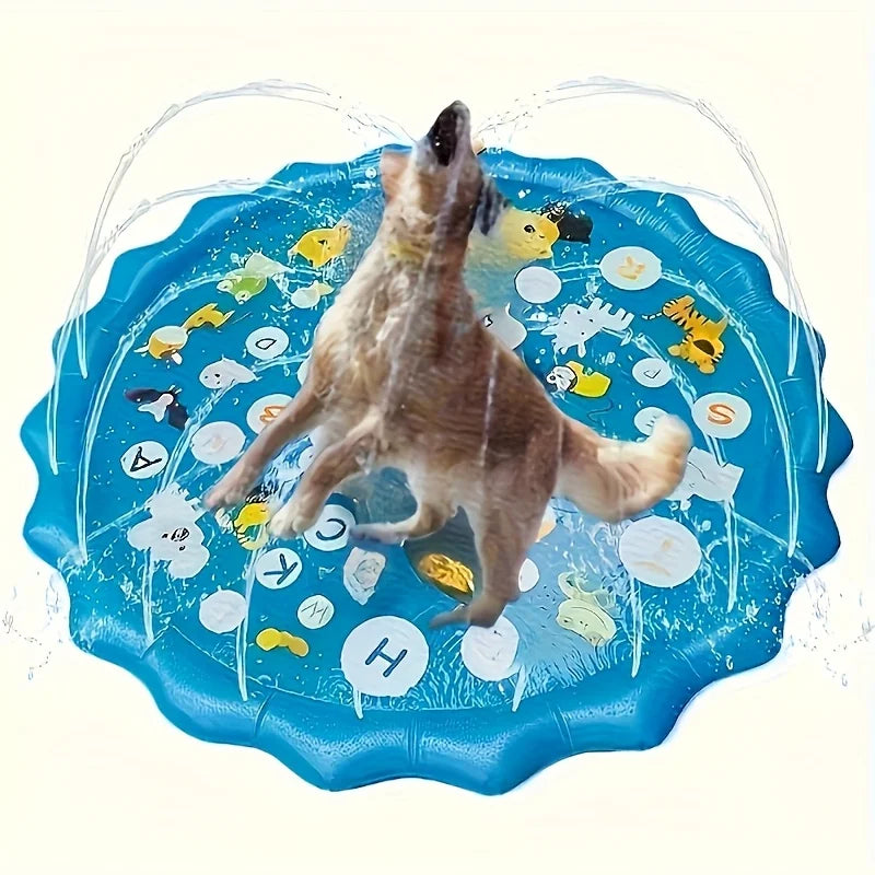 Pet Splash Pad – Outdoor Water Sprinkler
