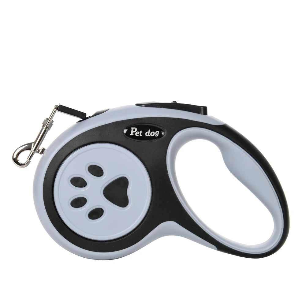 Auto-Retractable Nylon Dog Leash – 3m/5m