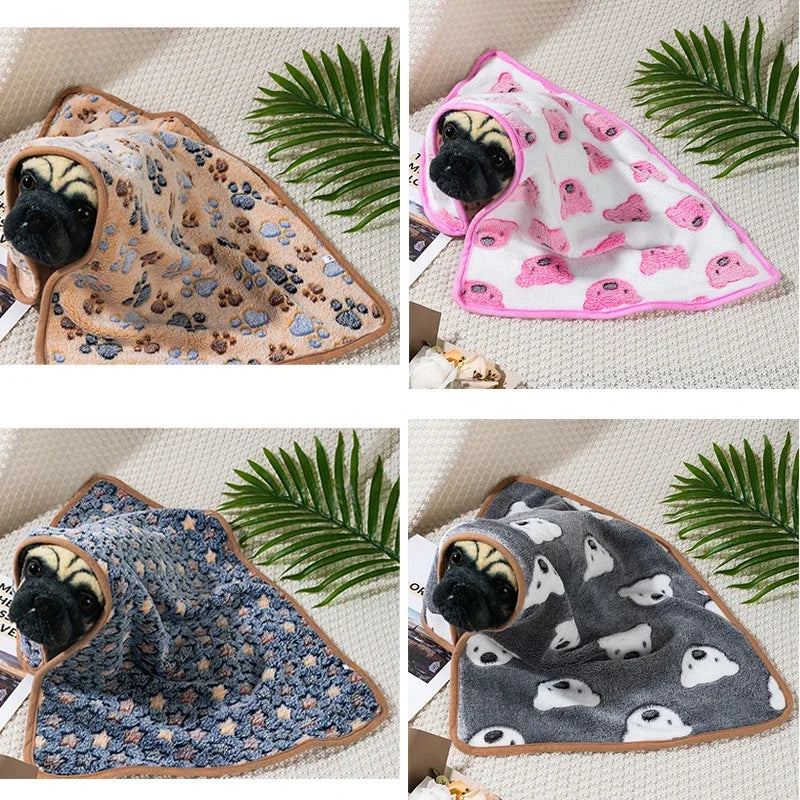 Soft Fluffy Pet Blanket – Sherpa
