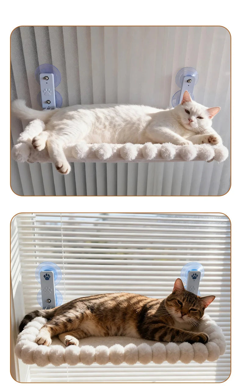 Cat Window Hammock with Suction Cups