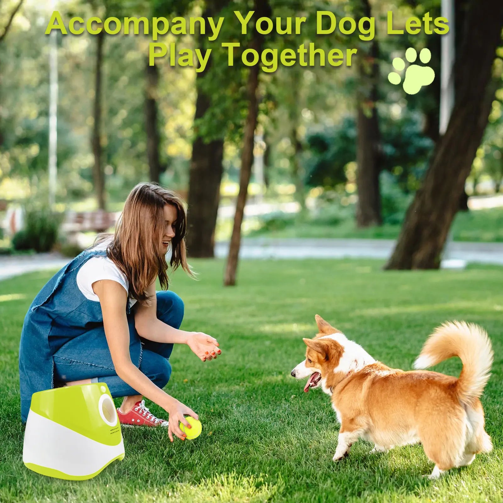 Automatic Tennis Ball Launcher for Dogs