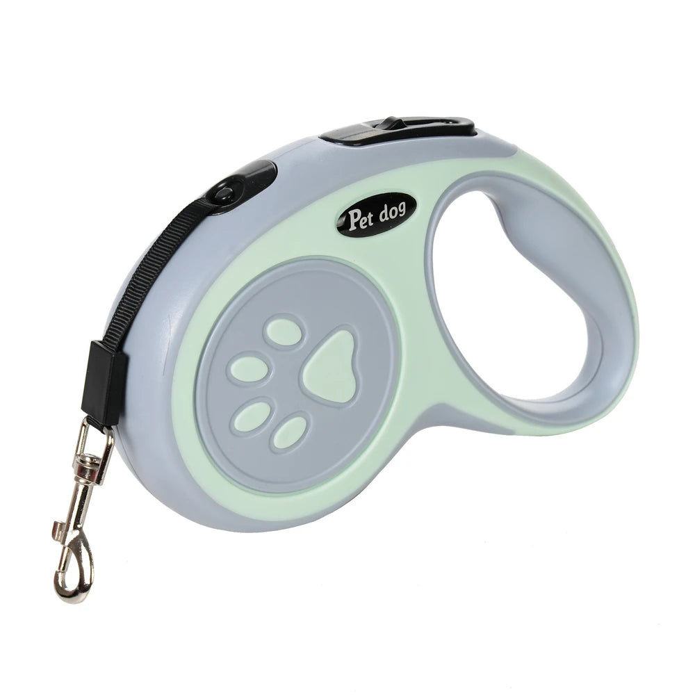 Auto-Retractable Nylon Dog Leash – 3m/5m