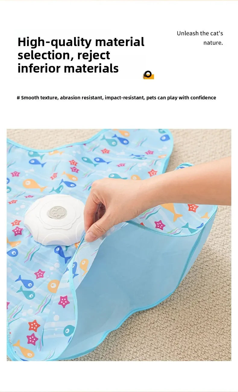 Automatic Spinning Teaser Toy for Cats