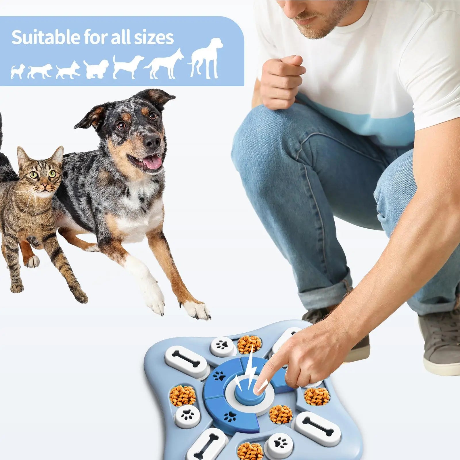 Slow Feeder Bowl Insert – Anti-Gulp Disc